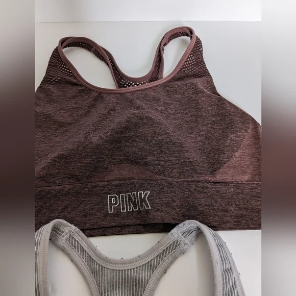 Pink and Puma Sports Bras Medium/Small - Picture 3 of 6